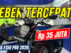 Suzuki Satria Pro 2026 Resmi Mengaspal, Lebih Canggih dari Satria F150 Standar, Harga Mulai Rp 35 Jutaan